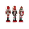 Vánoční dřevěný vojáček / louskáček mix