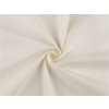 Oděvní bavlněná tkanina s příměsí lnu elastická (Varianta 1 krémová světlá, Balení 1 m)