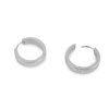Náušnice z nerezové oceli kruhy