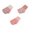 Dámské pletené rukavice (Varianta 16 korálová světlá růžová, Balení 1 pár)