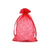 Dárkový pytlík 14x21 cm organza (Varianta 5 červená, Balení 100 ks)