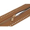 Zip na kabelky, tašky, pouzdra 6x27 cm (Varianta 1 hnědá koňak, Balení 1 ks)