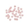 Minerální a skleněné korálky srdce Ø6 mm (Varianta 1 bílá minerál, Balení 35 ks)