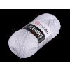 Pletací příze Elegance lurex 50 g (Varianta 1 (101) bílá stříbrná, Balení 1 ks)