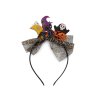 Čelenka do vlasů Halloween / čarodějnice (Varianta 1 černá duch, Balení 1 ks)