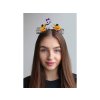 Čelenka do vlasů Halloween / čarodějnice (Varianta 1 černá duch, Balení 1 ks)