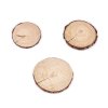 Přírodní dřevěné kolečko / podložka k domalování a dotvoření 2. jakost