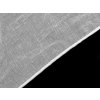 Záclona / voál s olůvkem se strukturou připomínající len šíře 300 cm
