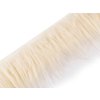 Dekorační kožešina pro výrobu skřítků a postaviček šíře 13 cm (Varianta 1 Off White, Balení 1 m)