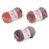 Pletací příze Papatya Confetti 100 g (Varianta 1 (01) oranžová, Balení 1 ks)