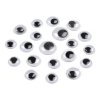 Samolepicí oči MIX velikostí