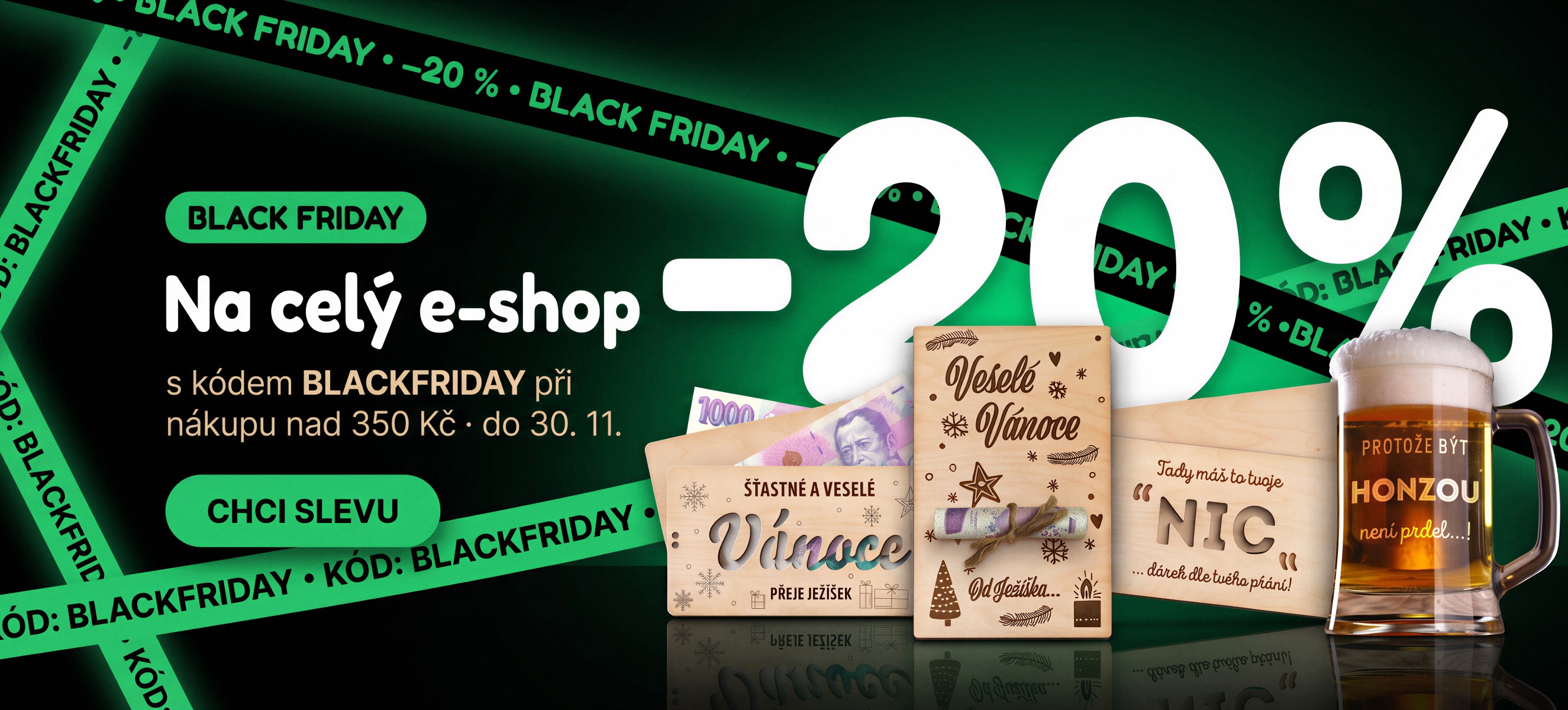 BLACK FRIDAY se slevou 20 %