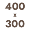 400x300 mm