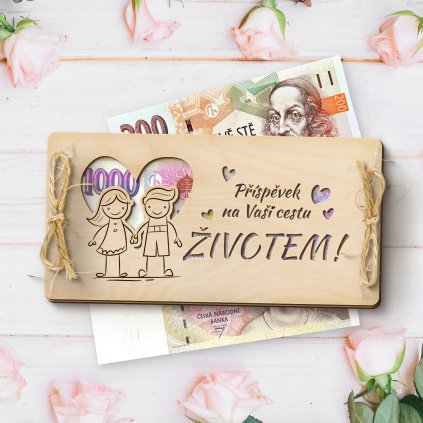 1696 darkova obalka na penize srdce prispevek na vasi cestu zivotem