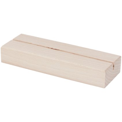 drewniana podstawka stojak plexipleksi a6 10x5cm menu ulotka