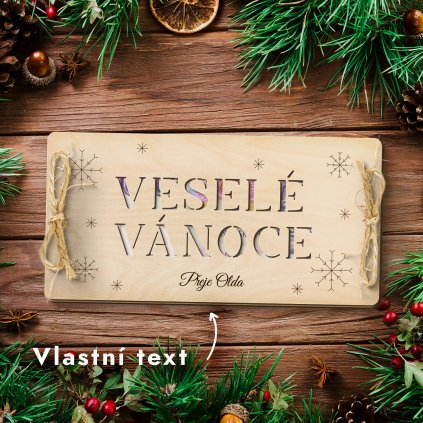 6574 darkova obalka na penize vesele vanoce s venovanim