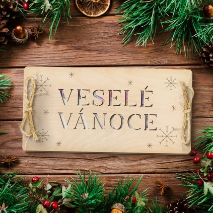 Dárková obálka na peníze - VESELÉ VÁNOCE
