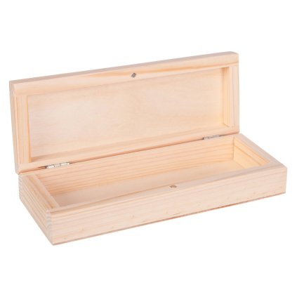 PIORNIK SZKOLNY DREWNIANE ETUI NA DLUGOPISY 19x7CM