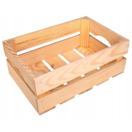 POJEMNIK PUDELKO SKRZYNKA DREWNIANA 30x20 PREZENT OZDOBNE ORGANIZER