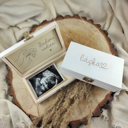 Krabička na oznámení otcovství – Láska ♥️