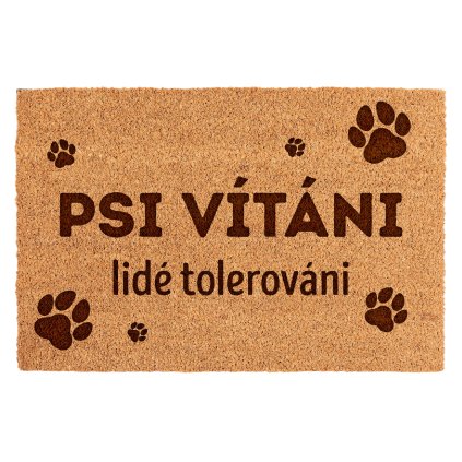 799 rohozka psi vitani lide tolerovani 60x40 cm