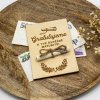 1762 drevena karta na penize gratulujeme k maturite
