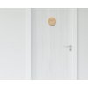 304 1 drevena cedulka na dvere toaleta napis wc 10 cm