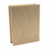 529 1 drevena krabicka na fotky ve tvaru knihy 22x17x5 cm
