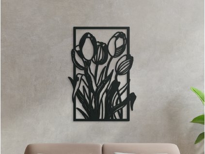 Holzbild TULPEN