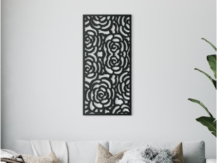 Modernes Wandbild BLUMEN IM GARTEN