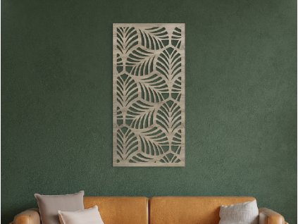 Wandbild 3D-PALMENBLÄTTER