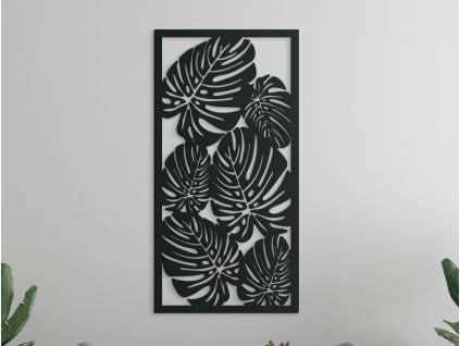 Modernes Bild Blätter der Monstera deliciosa