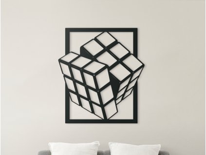 3D-Holzbild ZAUBERWÜRFEL