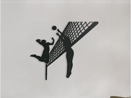 54141 holzsticker volleyball