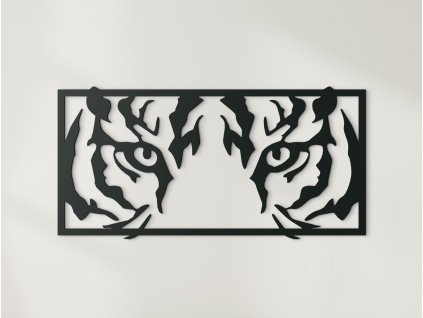 3D-Wandbild BLICK DES TIGERS