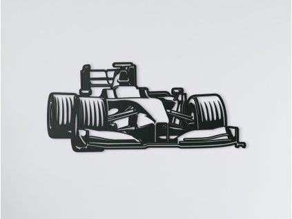 Designsticker FORMEL 1 (Bildabmessungen 14,5 x 31,5 cm, Bildfarbe Grau)