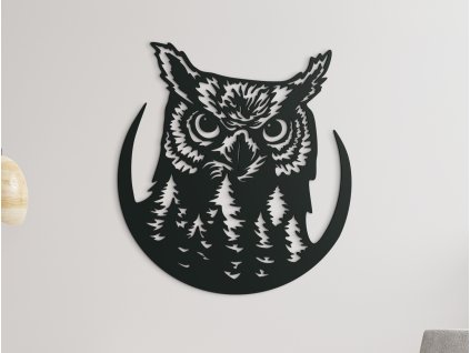 54378 wandsticker uhu uber dem wald