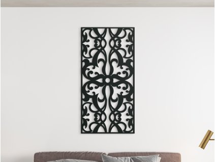 Holzpaneel für die Wand BLUMENORNAMENT