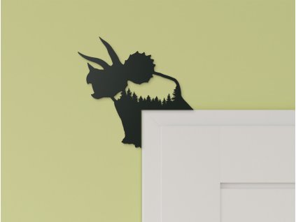 Wandsticker für Kinder PENTACERATOPS