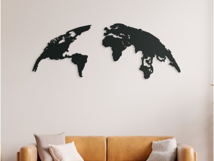 55026 minimalistischer wandsticker erde