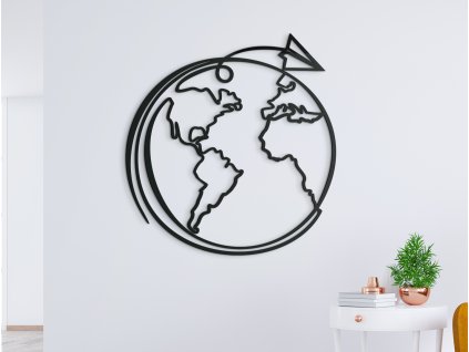 Designsticker REISE UM DIE WELT