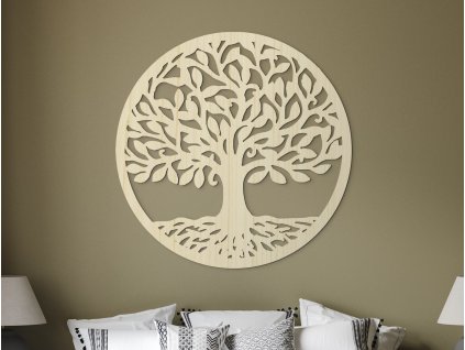 Wandbild LEBENSBAUM ÜPPIGKEIT