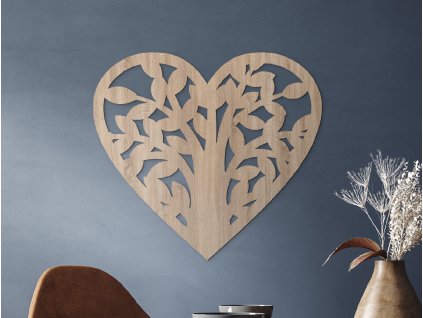 55536 wandsticker lebensbaum liebe