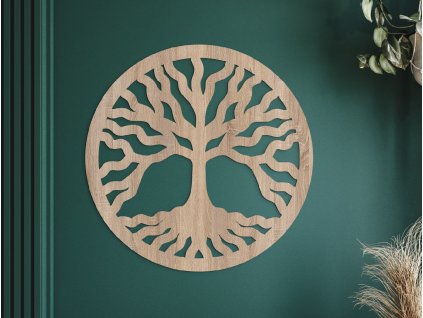 Wandbild LEBENSBAUM RUHE