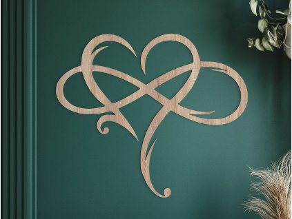 55590 3d wandsticker unendliche liebe