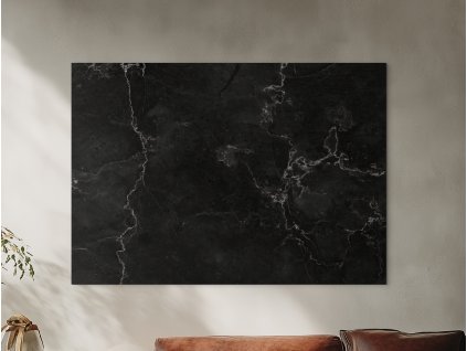 Mramorový obraz Nero (Bildgröße A3, Farbe des Rahmens Ohne Rahmen, Oberflächenfinish Matt)