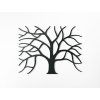 Moderne Wanddekoration BAUM (Bildabmessungen 44,5 x 59 cm, Bildfarbe Grau)