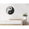 53061 4 runder holzsticker yin und yang