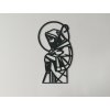 Holzsticker GUTER HIRTE