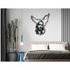 Wandsticker JESUS (Bildabmessungen 106,5 x 89 cm, Bildfarbe Grau)